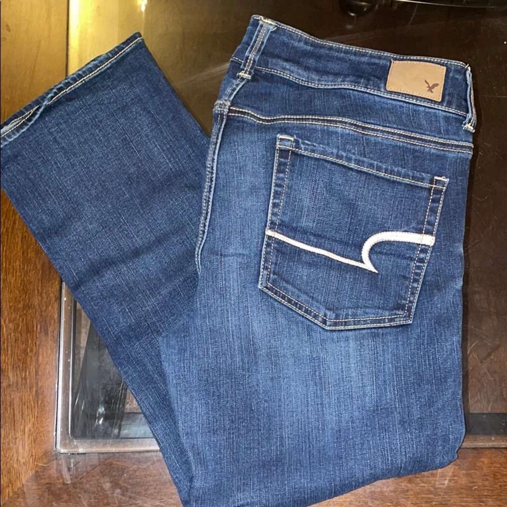 Crop jeans